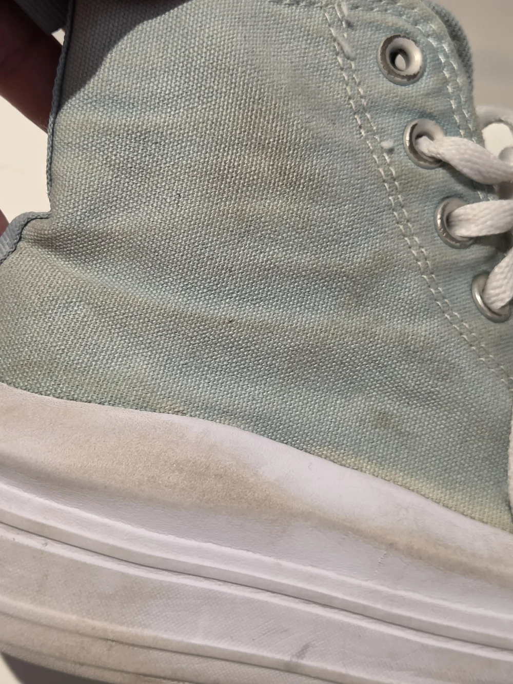 Converse Girls Size 5 Platform High Top All Star Turquoise Aqua Chuck Taylor